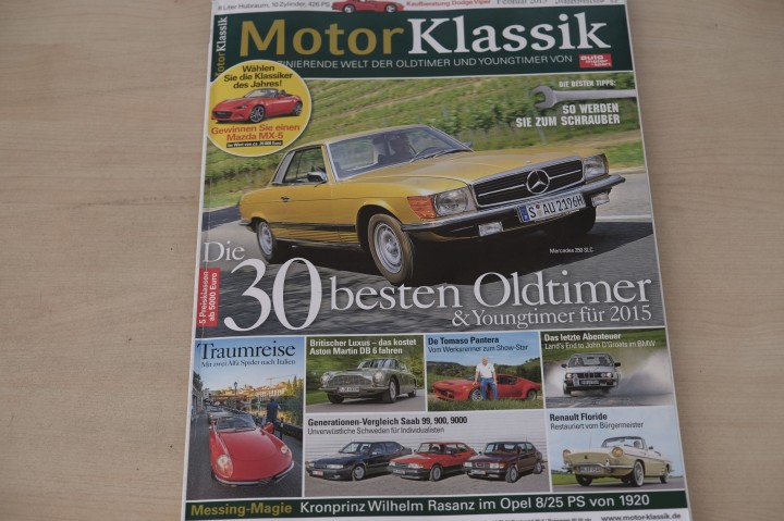 Deckblatt Motor Klassik (02/2015)